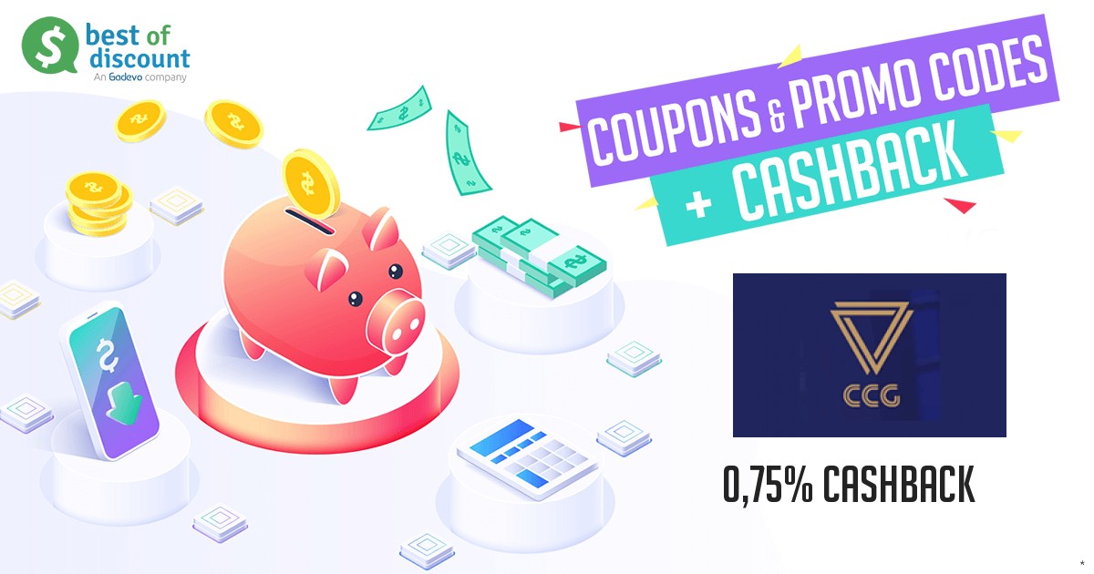 CCG Mining: Get discounts + 0,75% cashback - Best of Discount