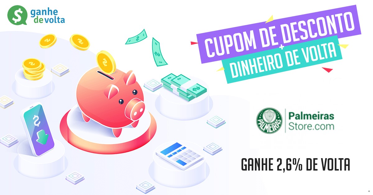 Palmeiras Store: Ganhe descontos + 2,6% de cashback ...